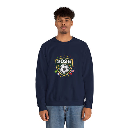 2026 Soccer Match Day Crest Crewneck Sweatshirt
