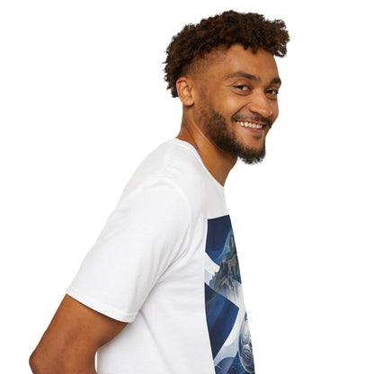 Scotland Soccer Crest T-Shirt — Saltire, Castle & Football Graphic Tee