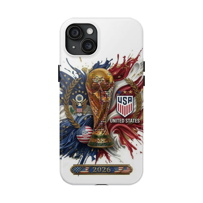 USA Soccer 2026 Tough Phone Protective Case — American Flag Design