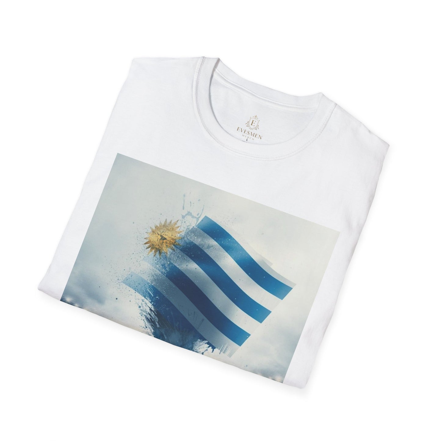 Uruguay Football Flag Epic Stadium T-Shirt – Vintage Soccer Fan Tee