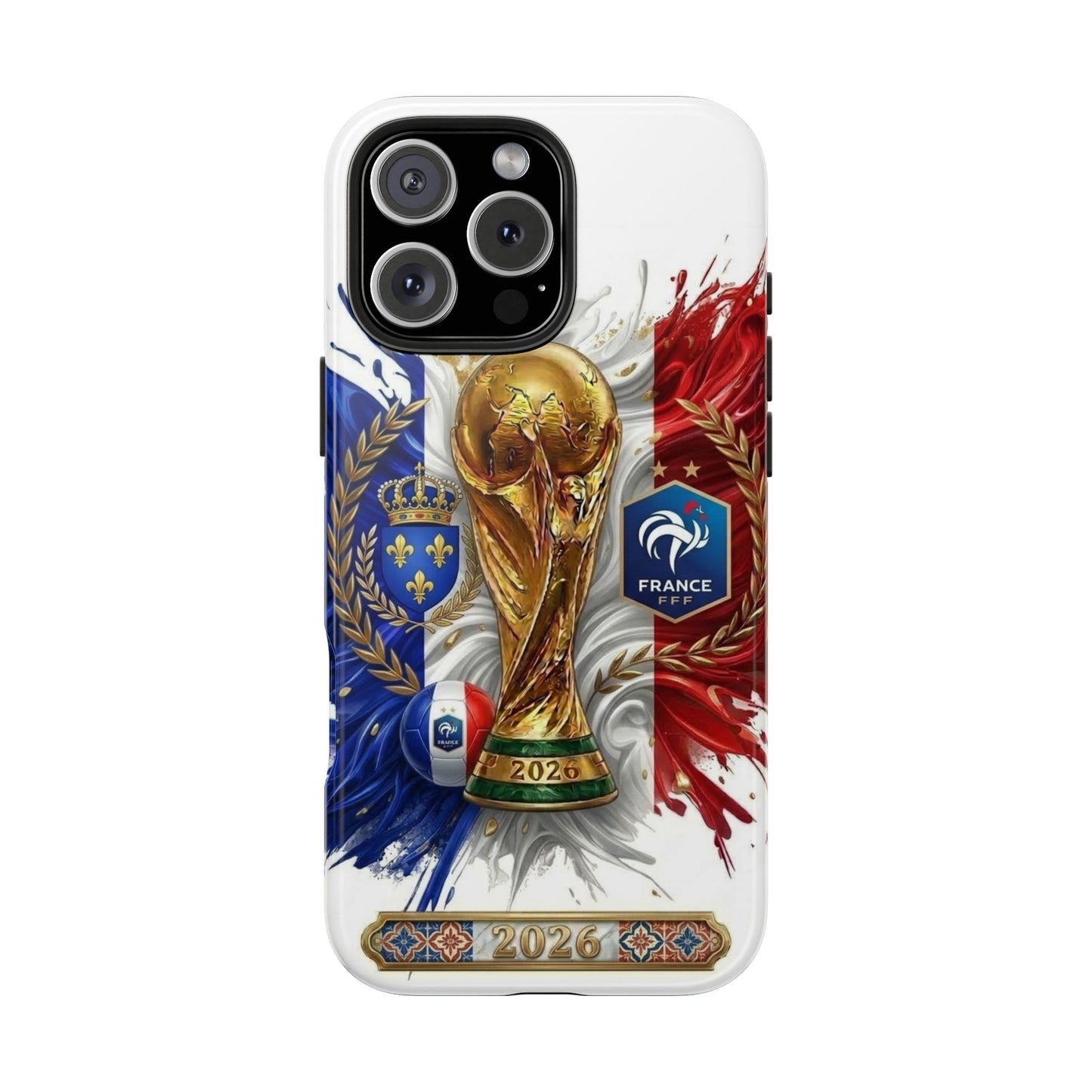 France French Flag Soccer 2026 Tough Protective Phone Case