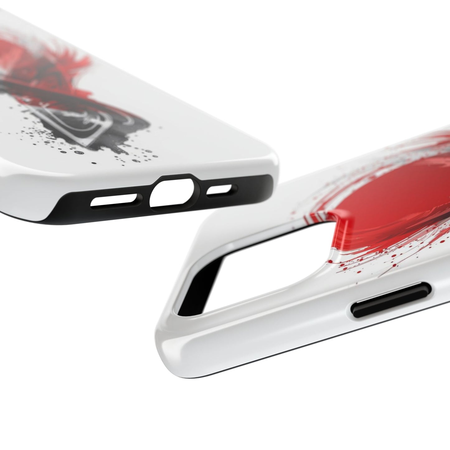 Abstract Red Sun Japanese Design Phone Protective Case