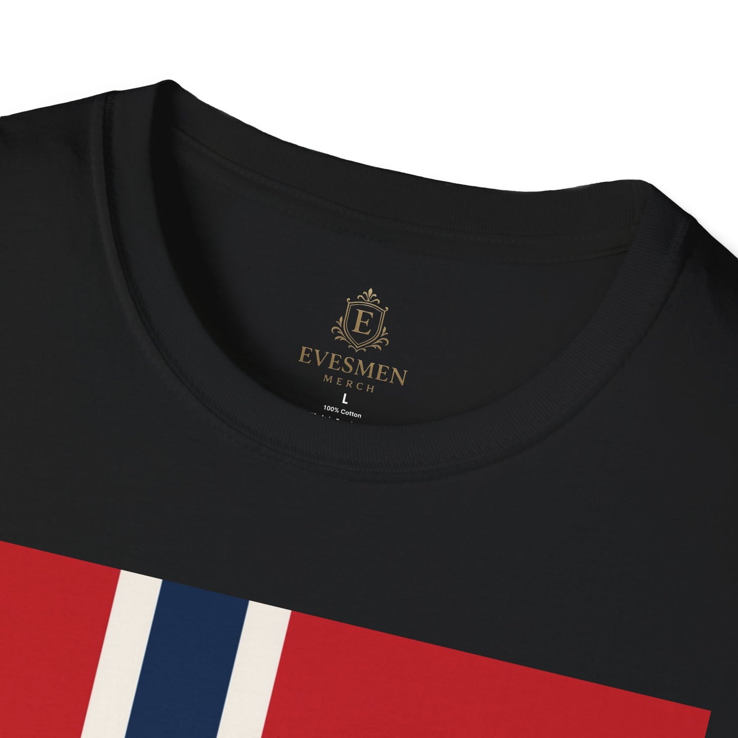 Norway Flag Soccer T‑Shirt — Norwegian Football Fan Tee