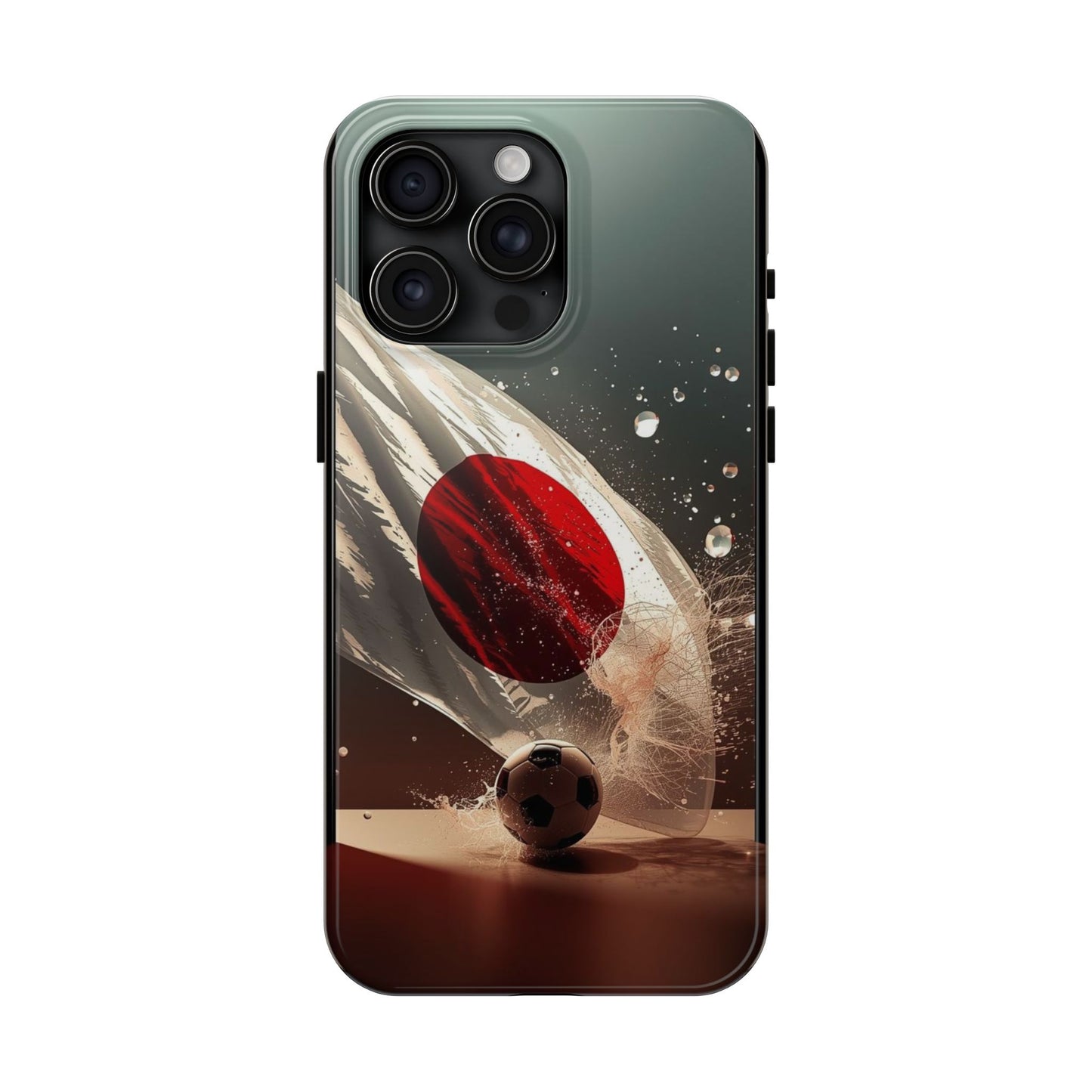 Japan Soccer Flag Tough Phone Protective Case