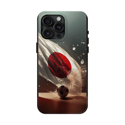 Japan Soccer Flag Tough Phone Protective Case