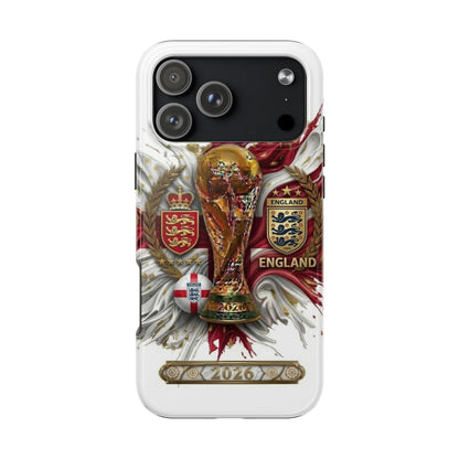 England 2026 Soccer Tough Phone Case – Football Phone Cover