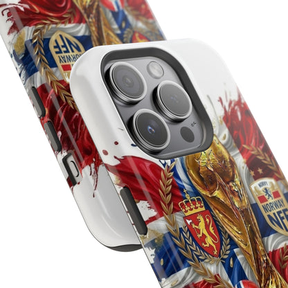 Norway 2026 Soccer Football Protective Phone Case Impact-Resistant