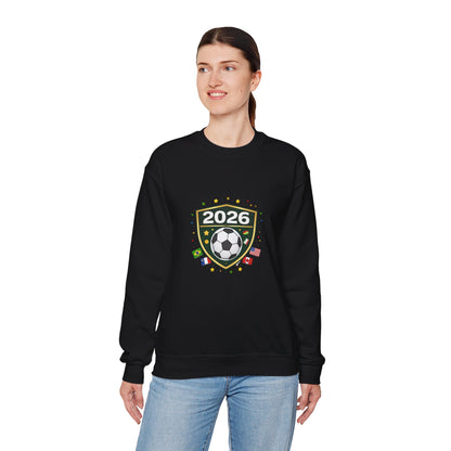 2026 Soccer Match Day Crest Crewneck Sweatshirt