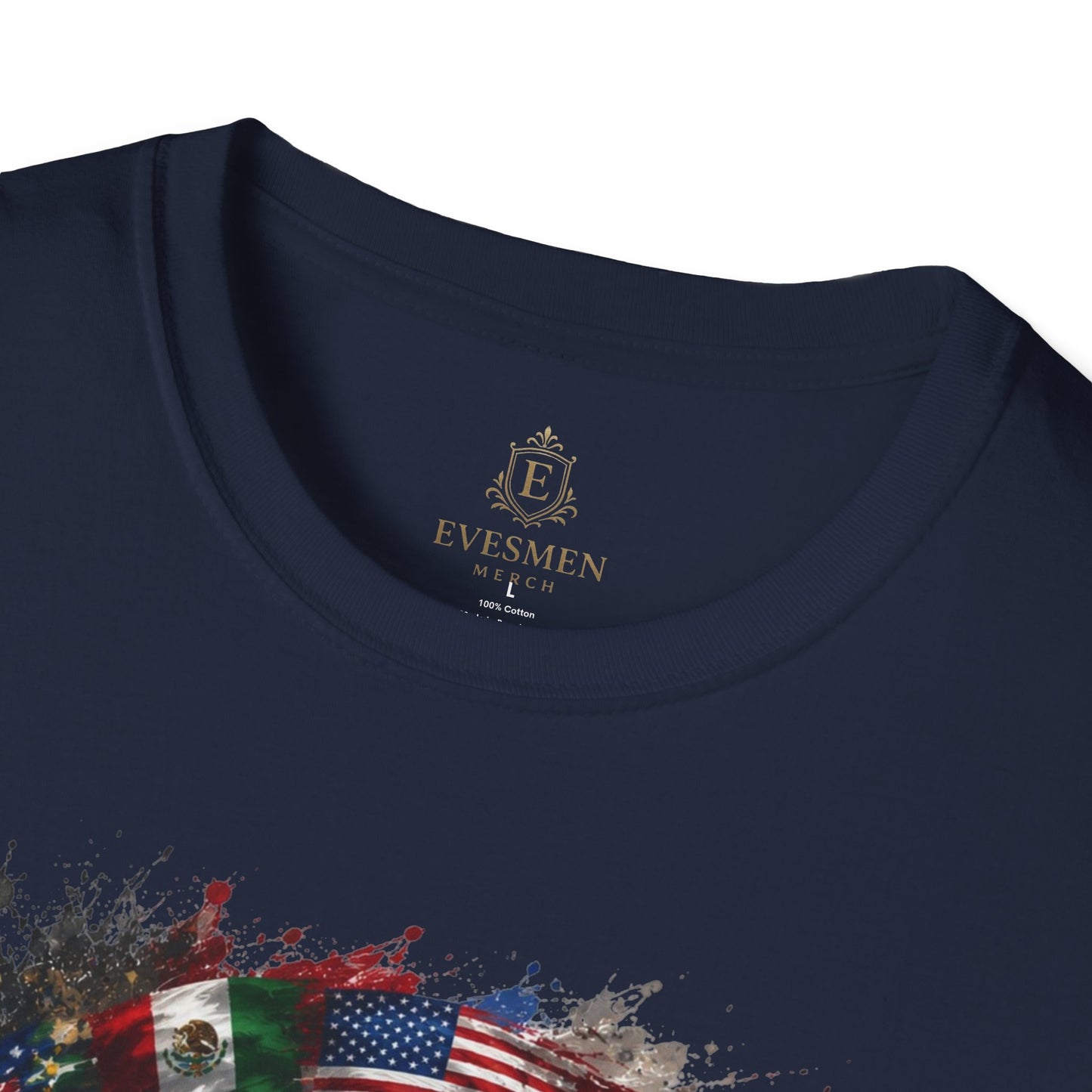 World Cup 2026 Global Flags T-Shirt Cinematic International Flags Fan Tee