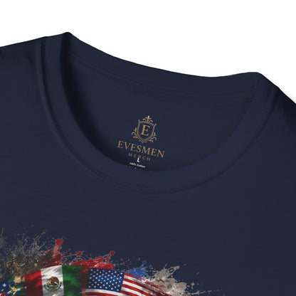 World Cup 2026 Global Flags T-Shirt Cinematic International Flags Fan Tee