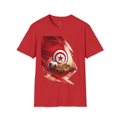 Tunisia Football Crest T-Shirt — Tunisian Soccer Fan Tee