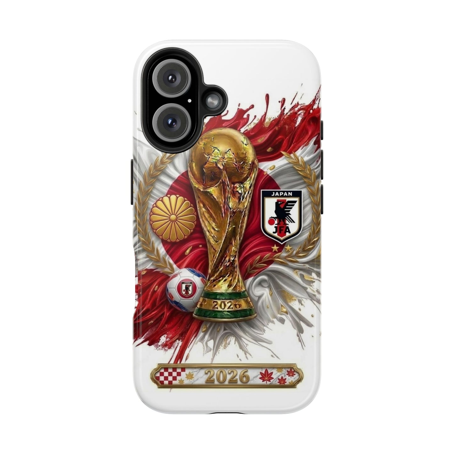 2026 Japan Soccer Fan Protective Phone Case
