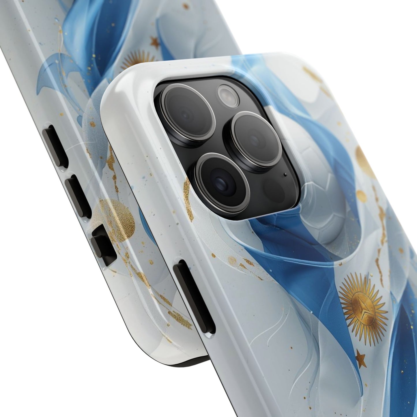 Argentina Soccer Flag Phone Case — Tough Protective Football Design