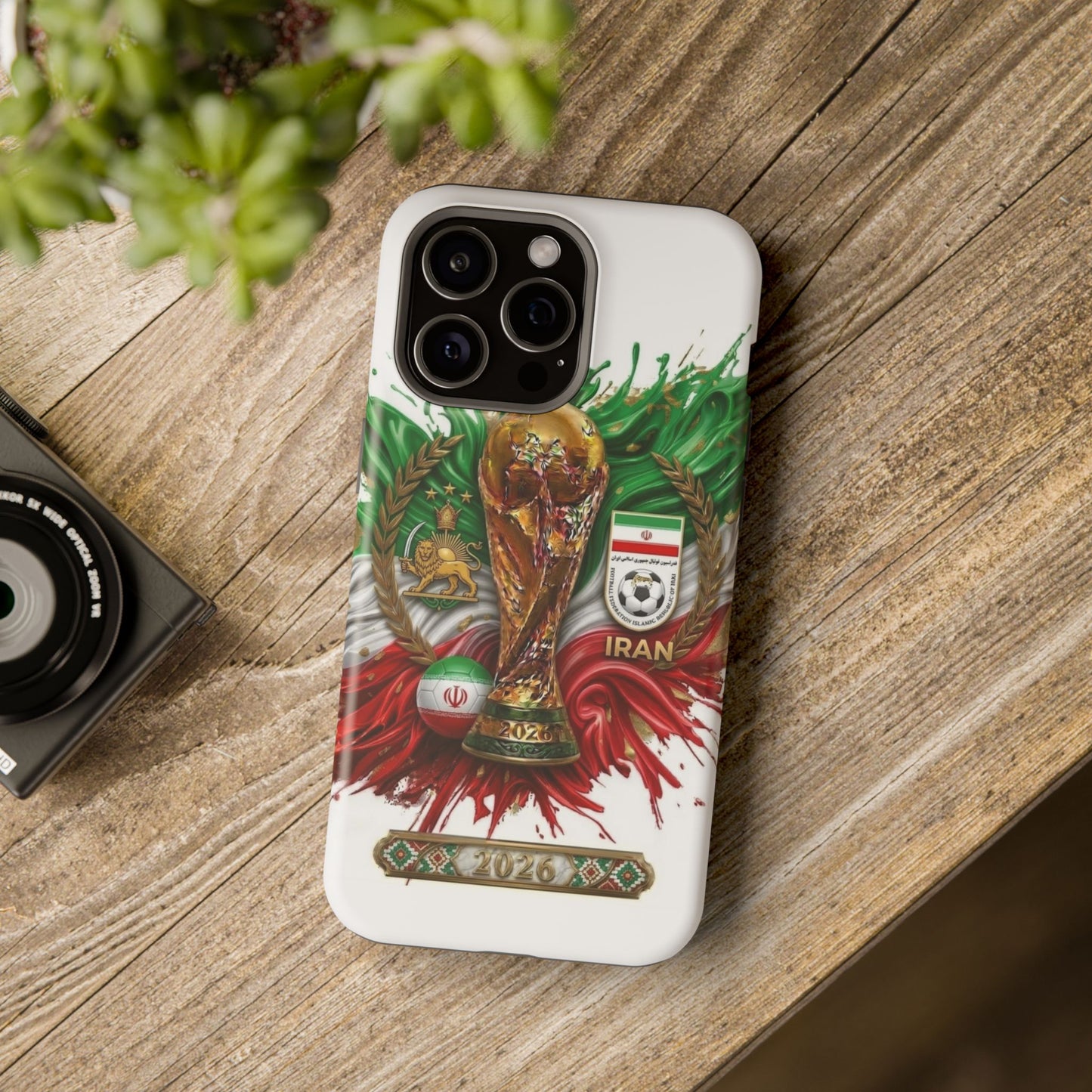 Iran 2026 Soccer Match Day Phone Case — Impact-Resistant Cover