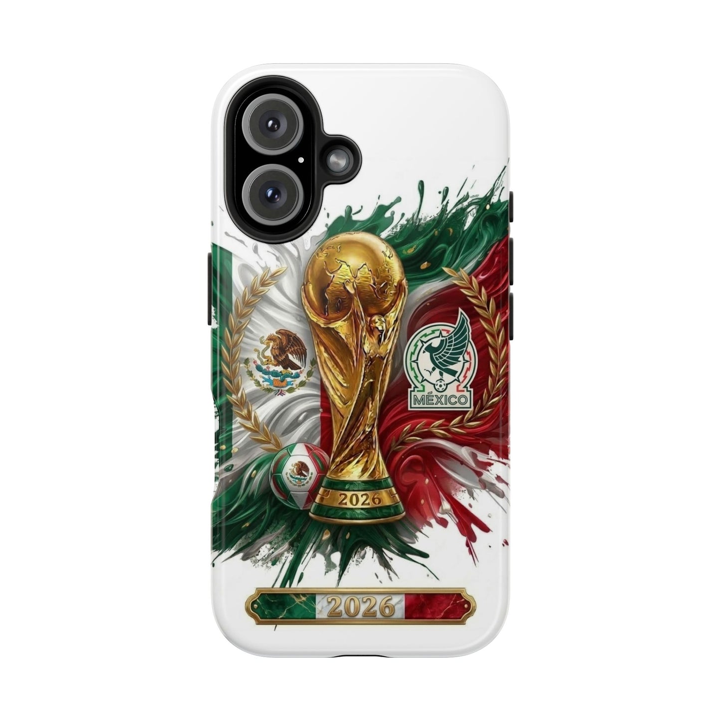 Mexico Soccer 2026 Match Day Tough Phone Case Protective Cover