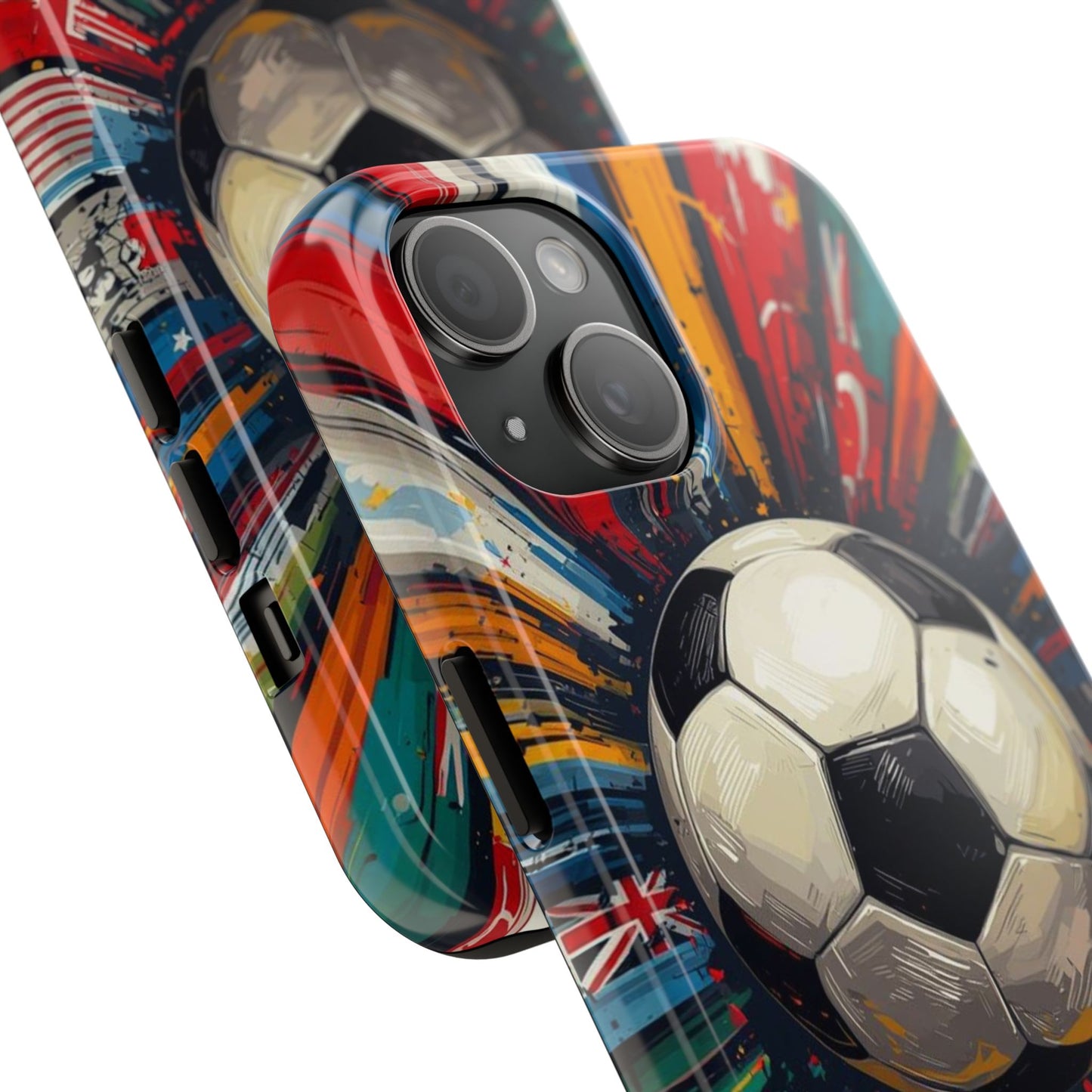 Soccer Explosion Match Day Tough Phone Protective Case