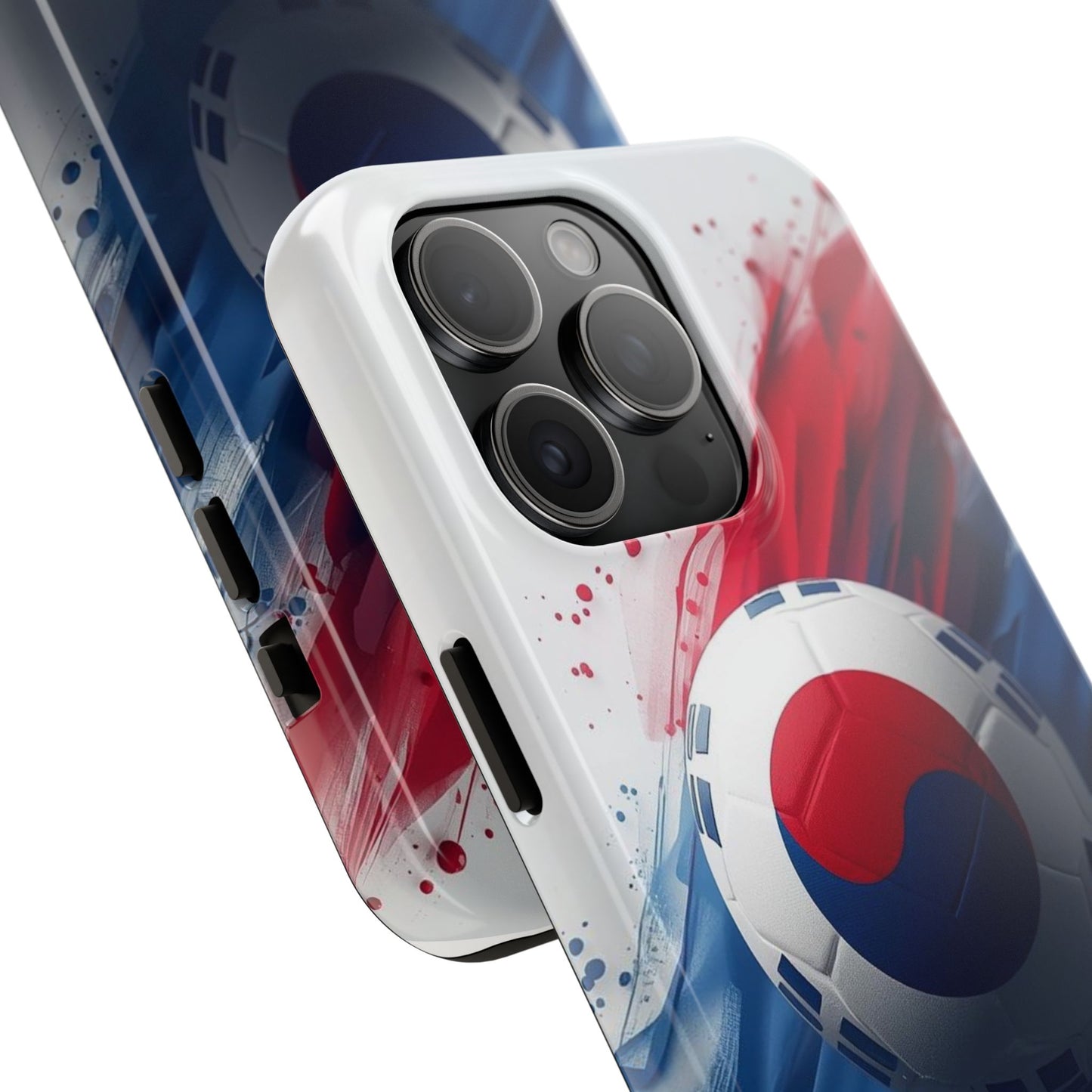 Korean Flag Taeguk Soccer Crest Phone Protective Case
