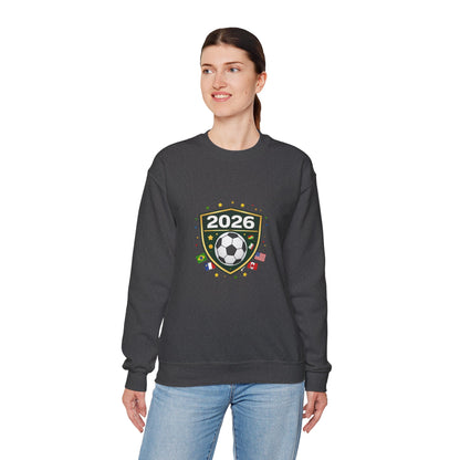 2026 Soccer Match Day Crest Crewneck Sweatshirt