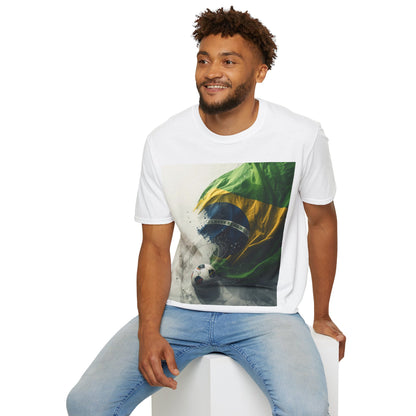 Brazil Flag Soccer Match Day T-Shirt — Brazilian Football Fan Tee