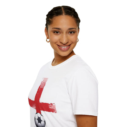 England Football Flag St. George’s Cross T-Shirt Three Lions Soccer Streetwear Tee