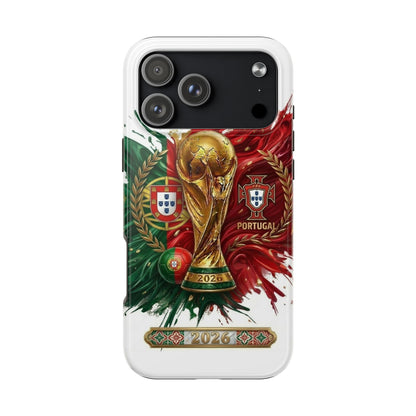 Portugal 2026 Soccer Tough Phone Case — Football Fan Protective Case