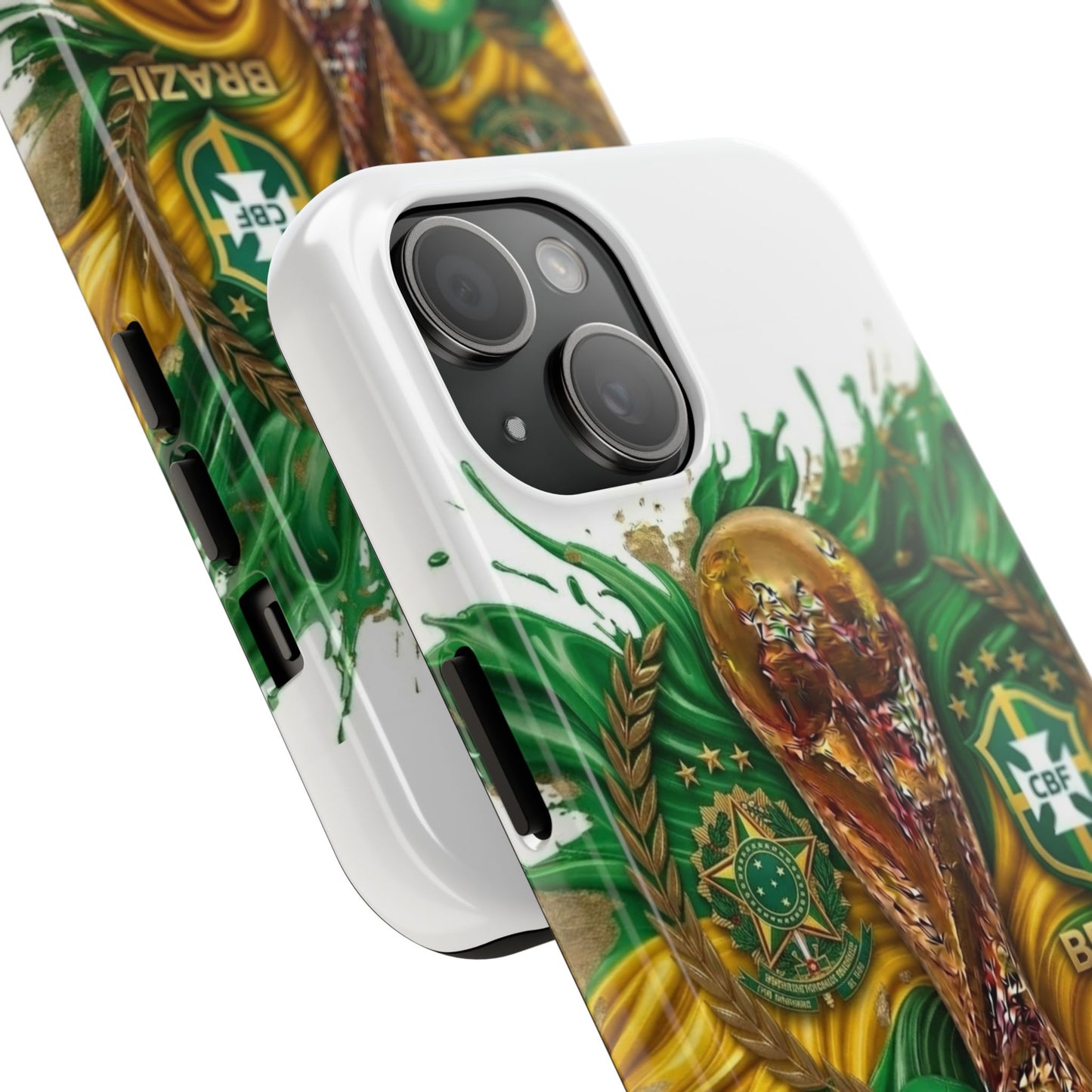 Brazil 2026 Soccer Tough Phone Case — Protective Fan Cover
