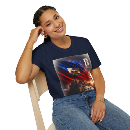 Haiti Football Flag T‑Shirt — 2026 Soccer Tribute Fan Tee