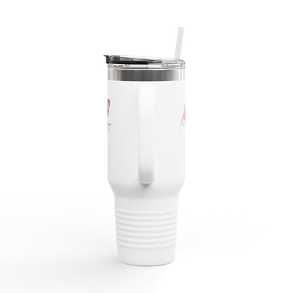 White Insulated Tumbler Mug — Championship Sunday Football Big Game 2026