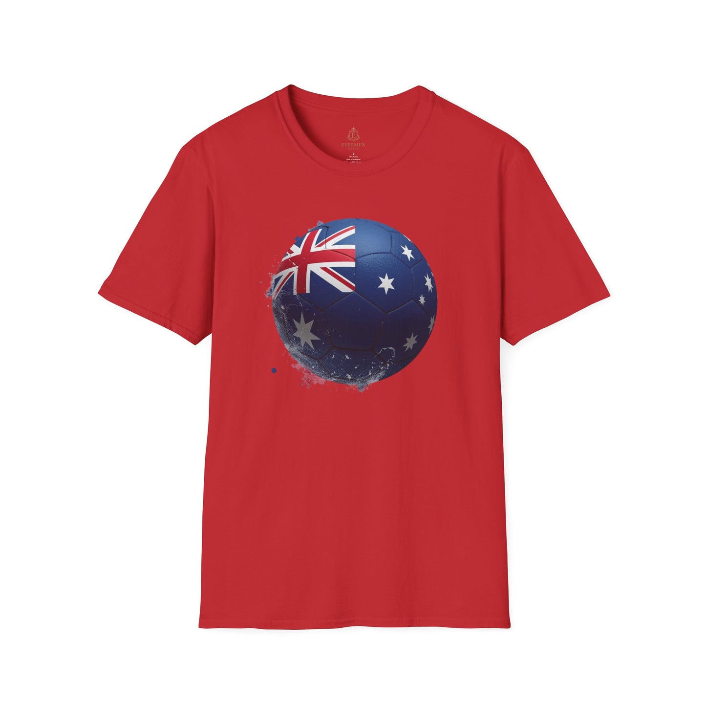 Australia Flag Football T-Shirt — Patriotic Aussie Graphic Tee