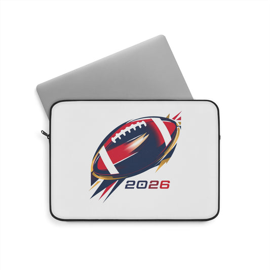 2026 Football Laptop Sleeve — Team Game Day Protective Case