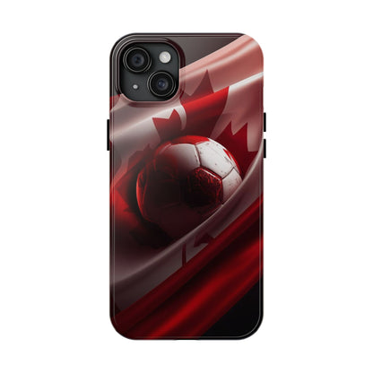 Canadian Soccer Red Maple Phone Protective Case