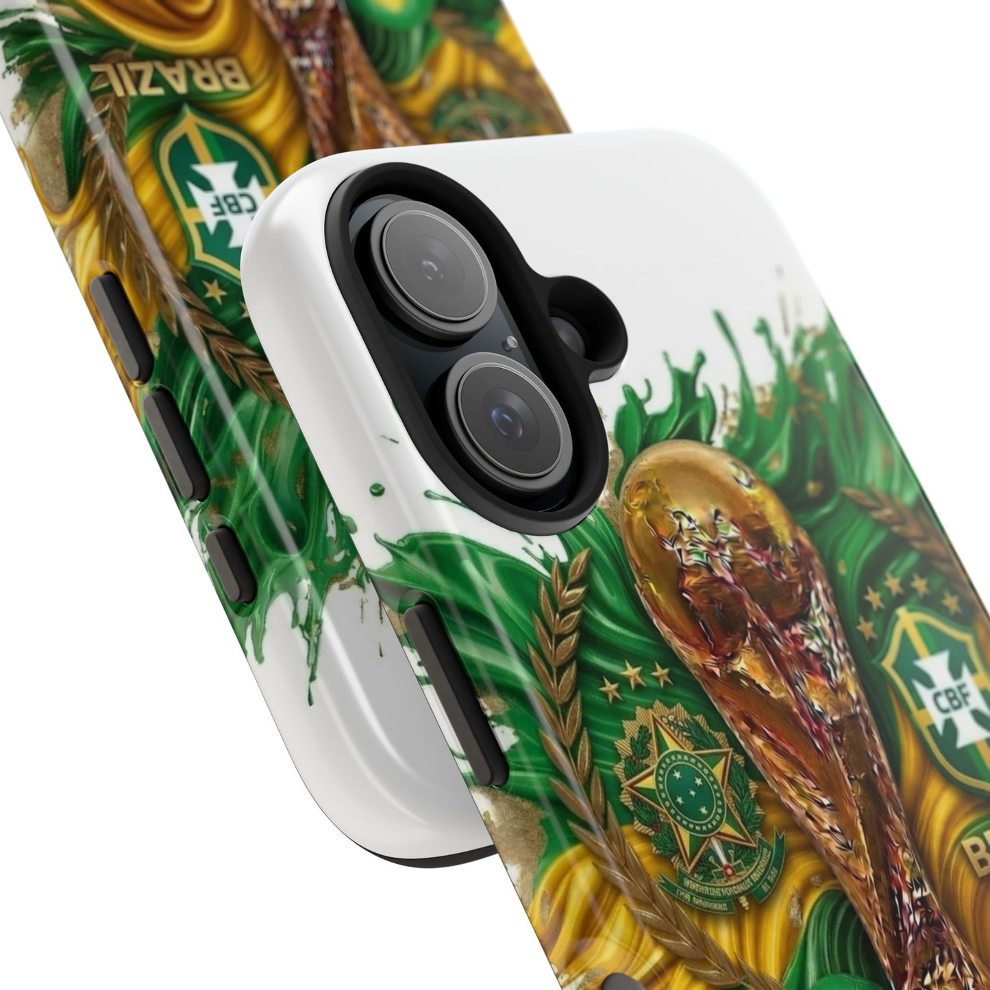 Brazil 2026 Soccer Tough Phone Case — Protective Fan Cover