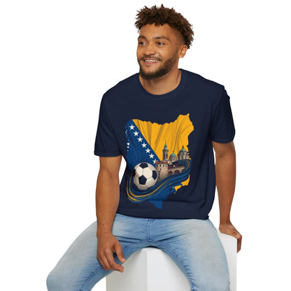 Bosnia Soccer T-Shirt — Bosnia & Herzegovina Football Fan Tee