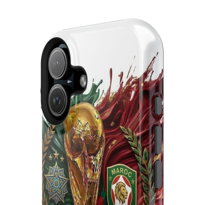 Moroccan 2026 Soccer Football Phone Case Impact‑Resistant Cover