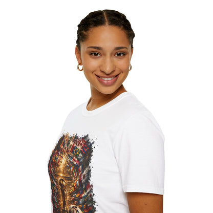 World Cup 2026 Global Flags Graphic T-Shirt Stadium Tournament Soccer Tee
