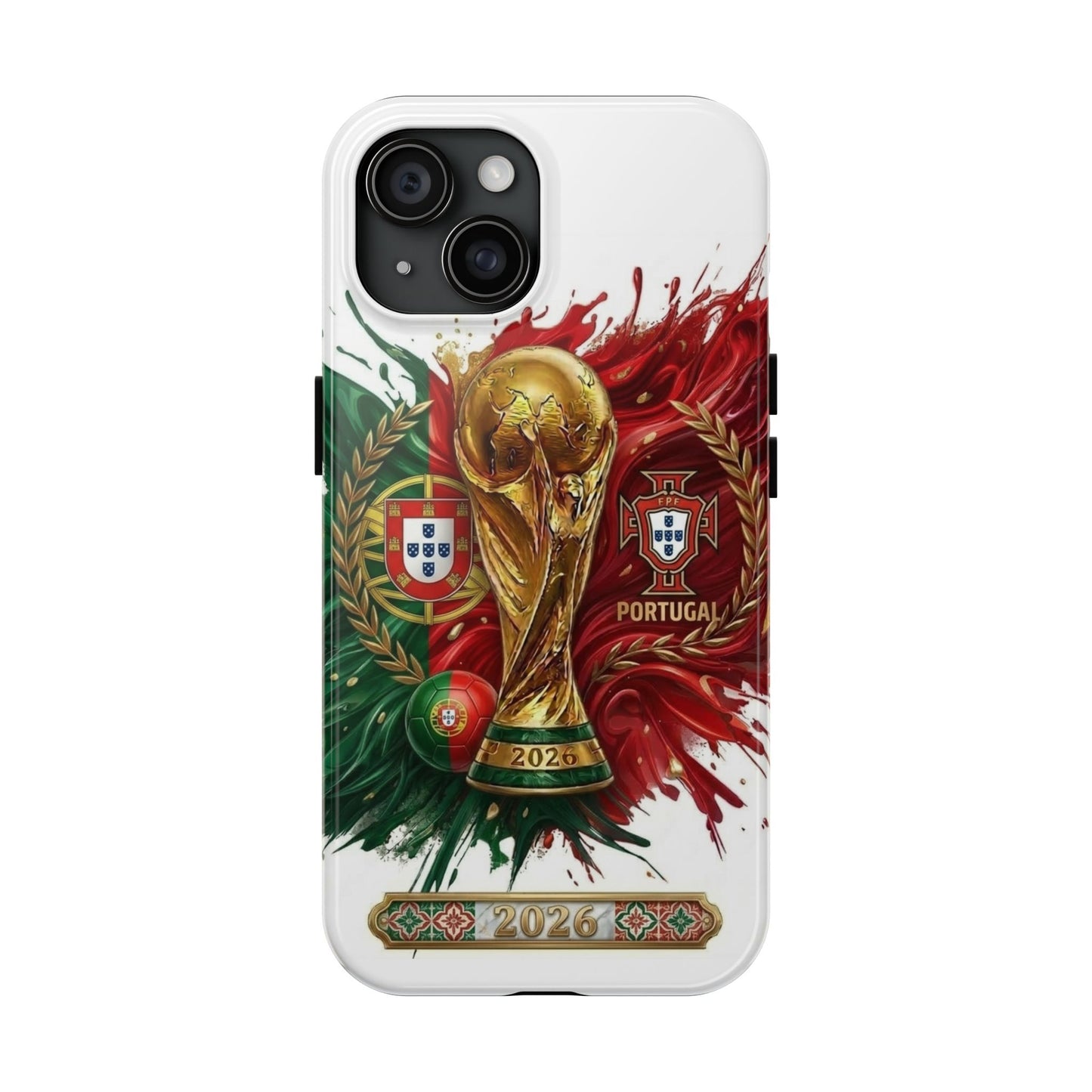 Portugal 2026 Soccer Tough Phone Case — Football Fan Protective Case