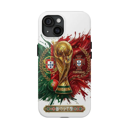 Portugal 2026 Soccer Tough Phone Case — Football Fan Protective Case