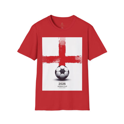 England Football Flag St. George’s Cross T-Shirt Three Lions Soccer Streetwear Tee
