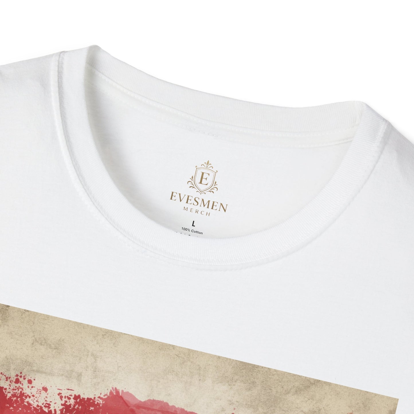 Iraq Flag Soccer T-Shirt — Arabic 'Allah Al-Watan' Vintage Pyramids Design Tee
