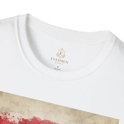 Iraq Flag Soccer T-Shirt — Arabic 'Allah Al-Watan' Vintage Pyramids Design Tee
