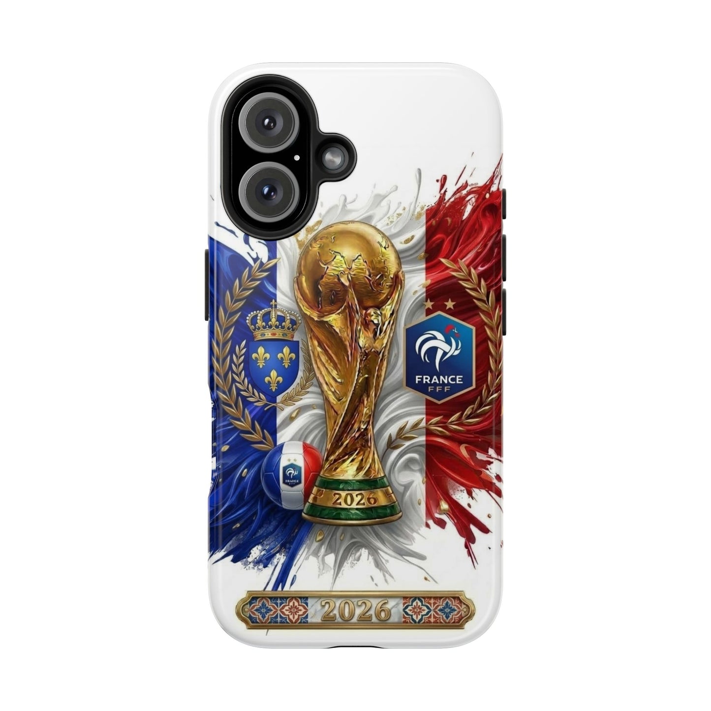 France French Flag Soccer 2026 Tough Protective Phone Case