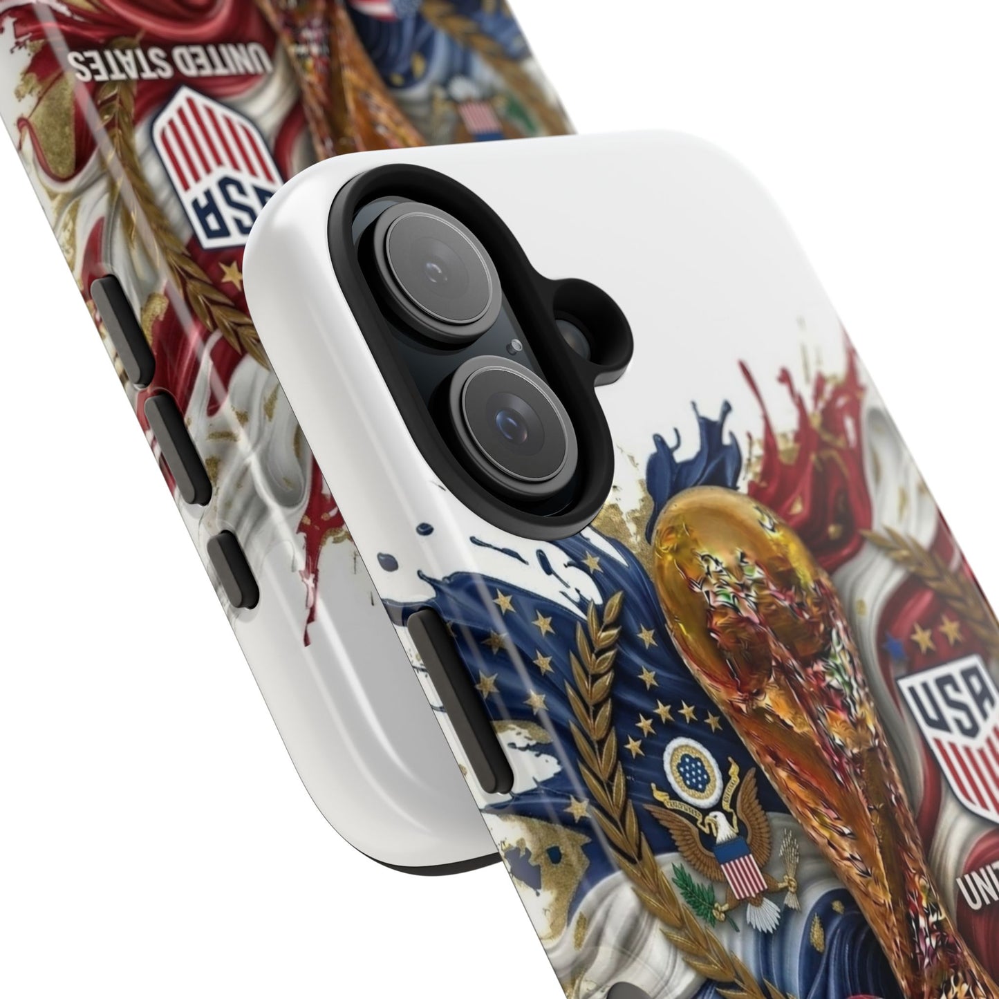 USA Soccer 2026 Tough Phone Protective Case — American Flag Design