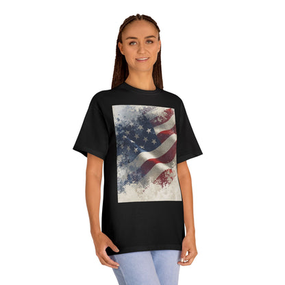 American Flag Vintage Tee Patriotic Classic T-Shirt