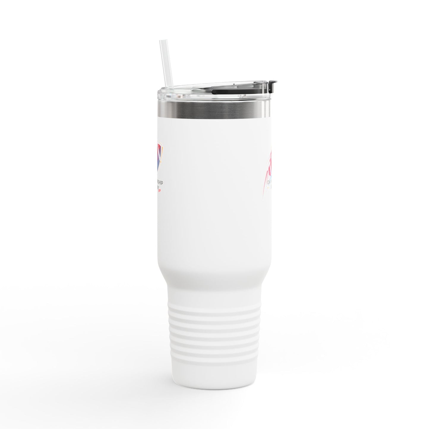 White Insulated Tumbler Mug — Championship Sunday Football Big Game 2026