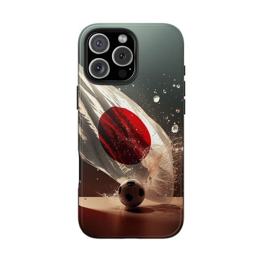 Japan Soccer Flag Tough Phone Protective Case