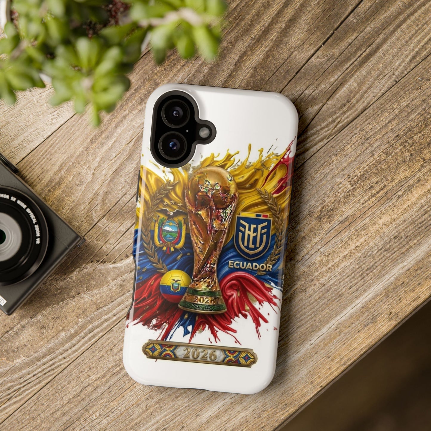 Ecuador 2026 Soccer Match Day Phone Case — Impact-Resistant Cover