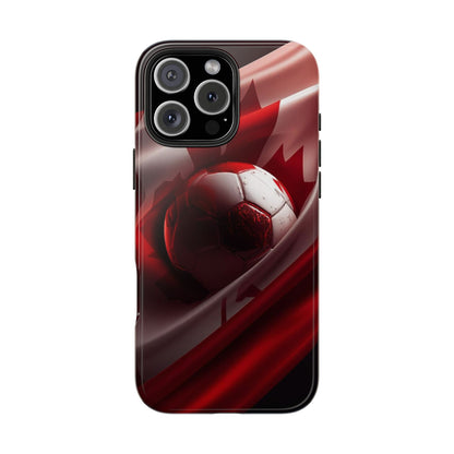Canadian Soccer Red Maple Phone Protective Case
