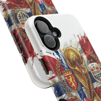 Norway 2026 Soccer Football Protective Phone Case Impact-Resistant