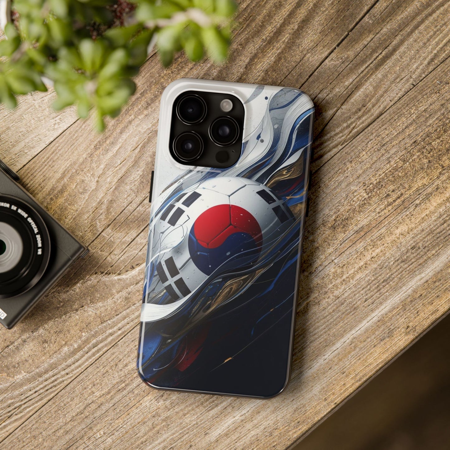 Korean Flag Soccer 2026 Tough Phone Protective Case