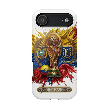 Ecuador 2026 Soccer Match Day Phone Case — Impact-Resistant Cover